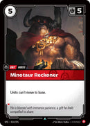 Minotaur Reckoner (014/221 - Uncommon) [Riftbound TCG: Spiritforged]