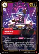 Rumble - Hotheaded (026/221 - Rare) [Riftbound TCG: Spiritforged]