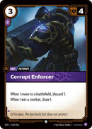 Corrupt Enforcer (123/221 - Common) [Riftbound TCG: Spiritforged]
