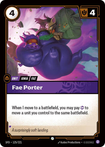 Fae Porter (125/221 - Common) [Riftbound TCG: Spiritforged]