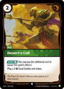 Desert's Call (031/221 - Common) [Riftbound TCG: Spiritforged]