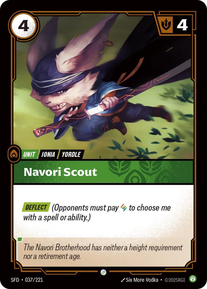 Navori Scout (037/221 - Common) [Riftbound TCG: Spiritforged]