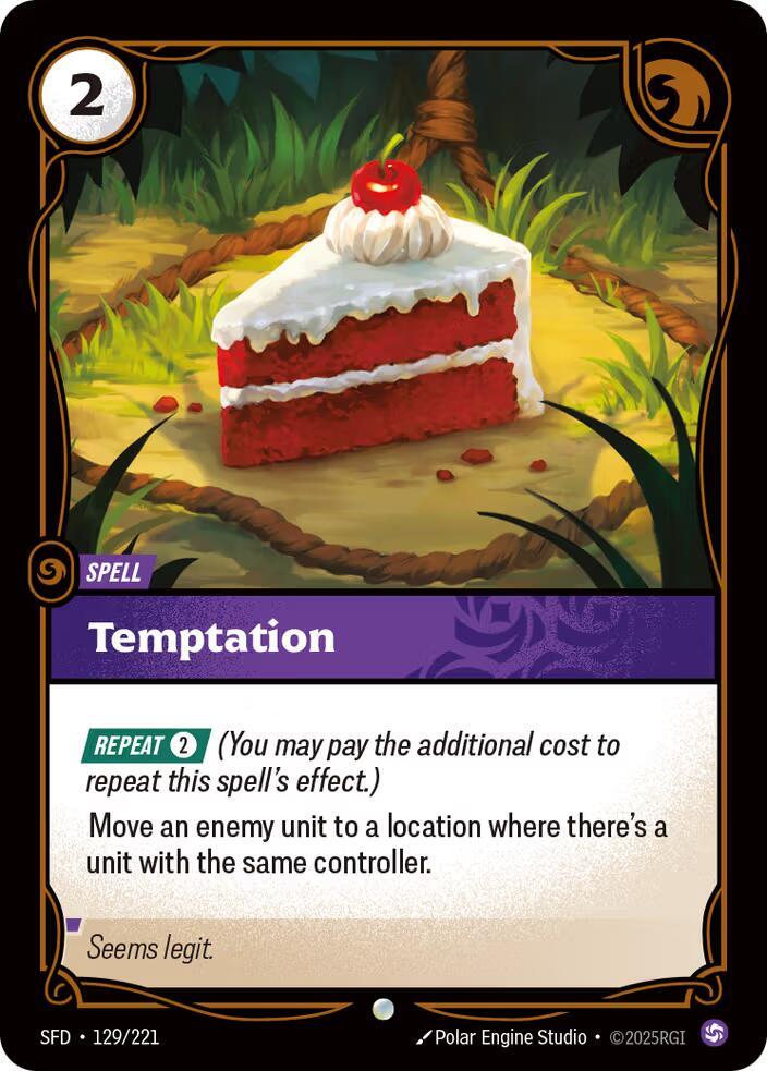 Temptation (129/221 - Common) [Riftbound TCG: Spiritforged]