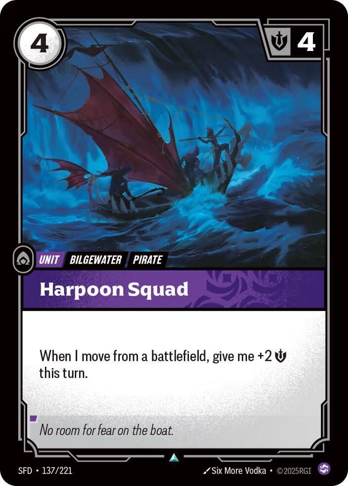 Harpoon Squad (137/221 - Uncommon) [Riftbound TCG: Spiritforged]