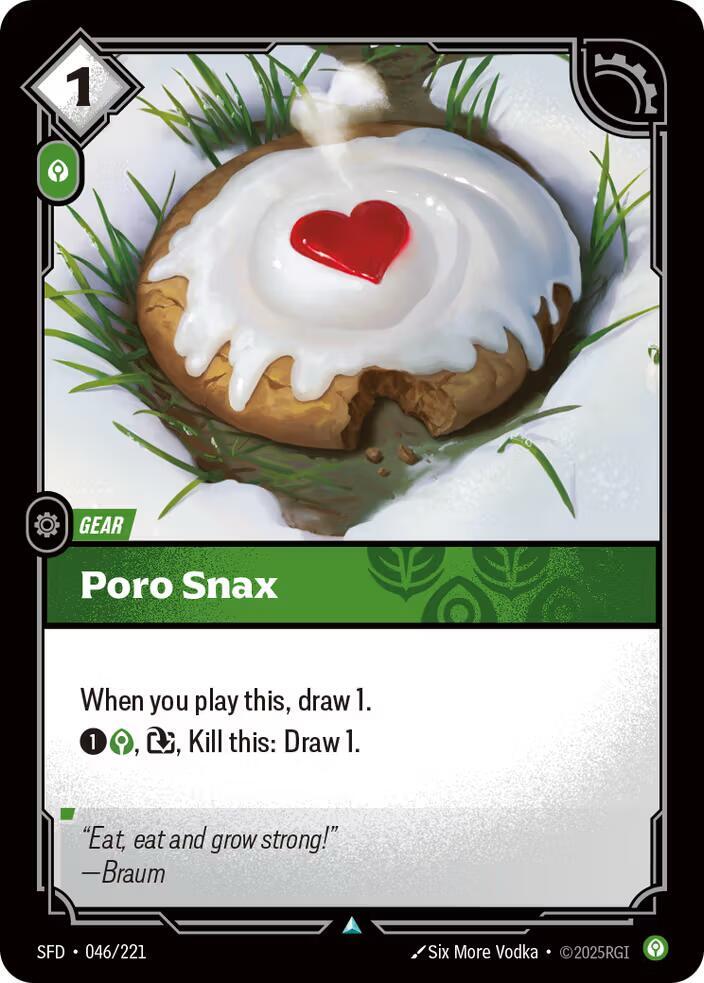 Poro Snax (046/221 - Uncommon) [Riftbound TCG: Spiritforged]