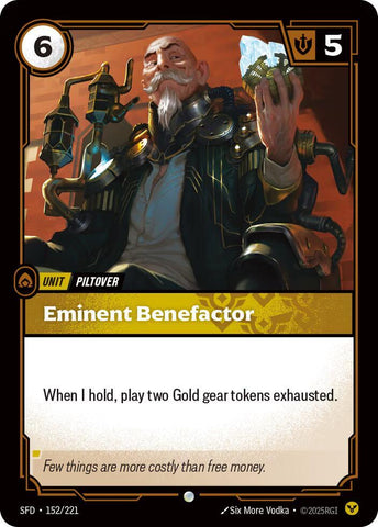 Eminent Benefactor (152/221 - Common) [Riftbound TCG: Spiritforged]