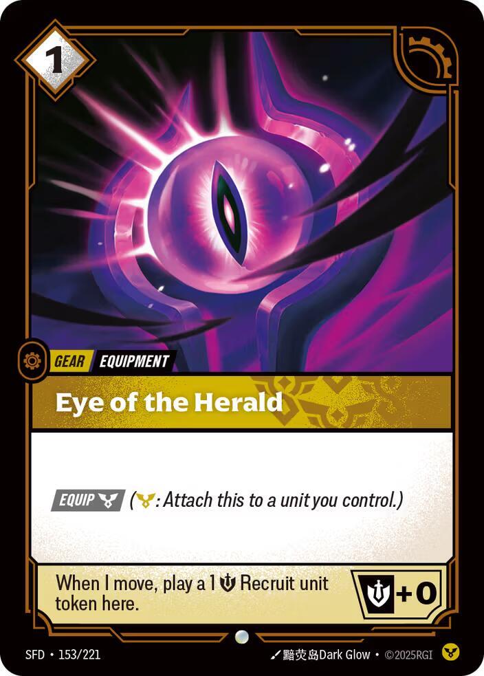 Eye of the Herald (153/221 - Common) [Riftbound TCG: Spiritforged]