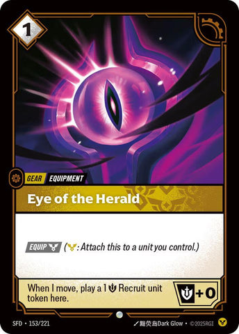 Eye of the Herald (153/221 - Common) [Riftbound TCG: Spiritforged]