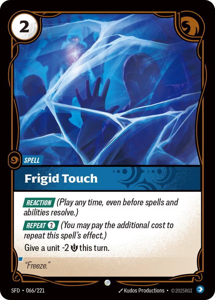 Frigid Touch (066/221 - Common) [Riftbound TCG: Spiritforged]