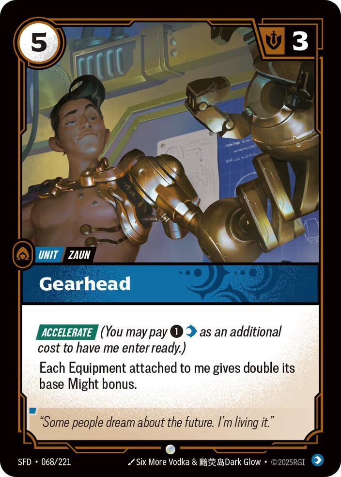 Gearhead (068/221 - Common) [Riftbound TCG: Spiritforged]