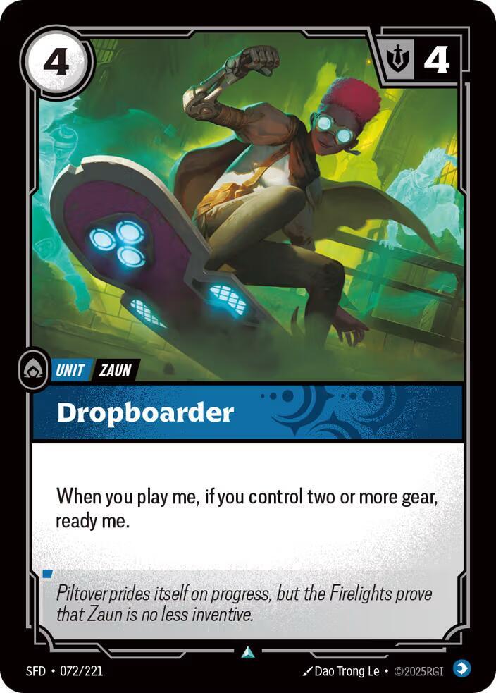 Dropboarder (072/221 - Uncommon) [Riftbound TCG: Spiritforged]