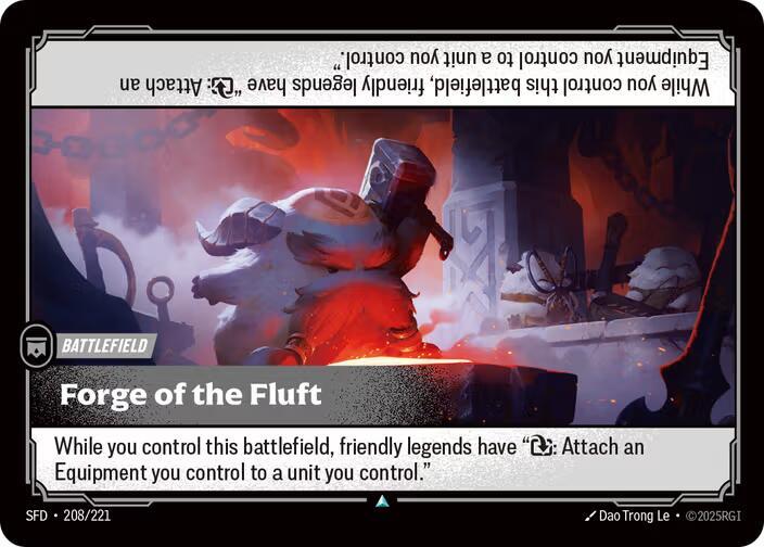 Forge of the Fluft (208/221 - Uncommon) [Riftbound TCG: Spiritforged]