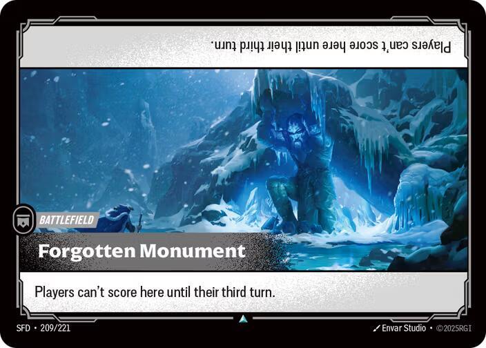 Forgotten Monument (209/221 - Uncommon) [Riftbound TCG: Spiritforged]