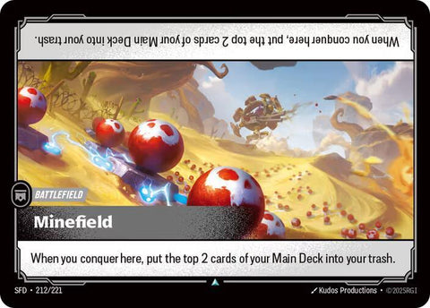 Minefield (212/221 - Uncommon) [Riftbound TCG: Spiritforged]