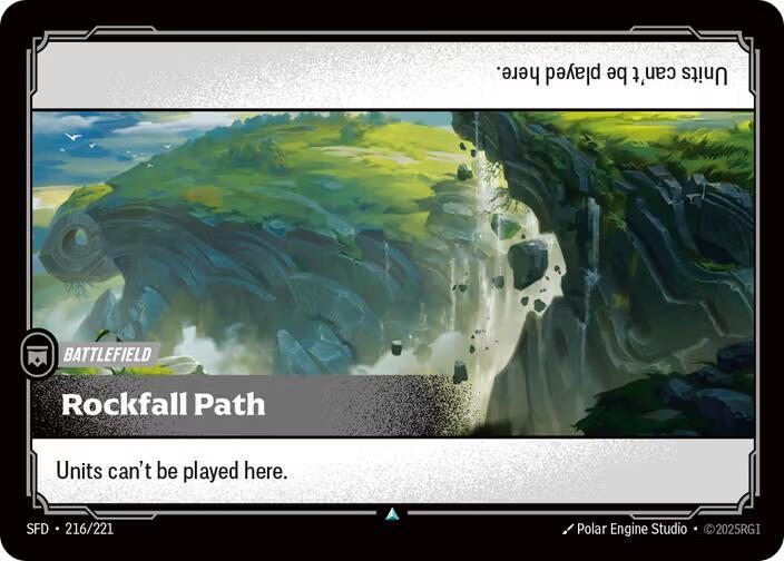 Rockfall Path (216/221 - Uncommon) [Riftbound TCG: Spiritforged]