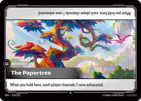 The Papertree (219/221 - Uncommon) [Riftbound TCG: Spiritforged]