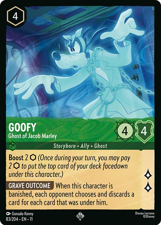 Goofy - Ghost of Jacob Marley (83/204) [Winterspell]