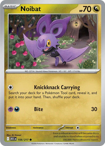 Noibat (156/217) [Mega Evolution: Ascended Heroes]