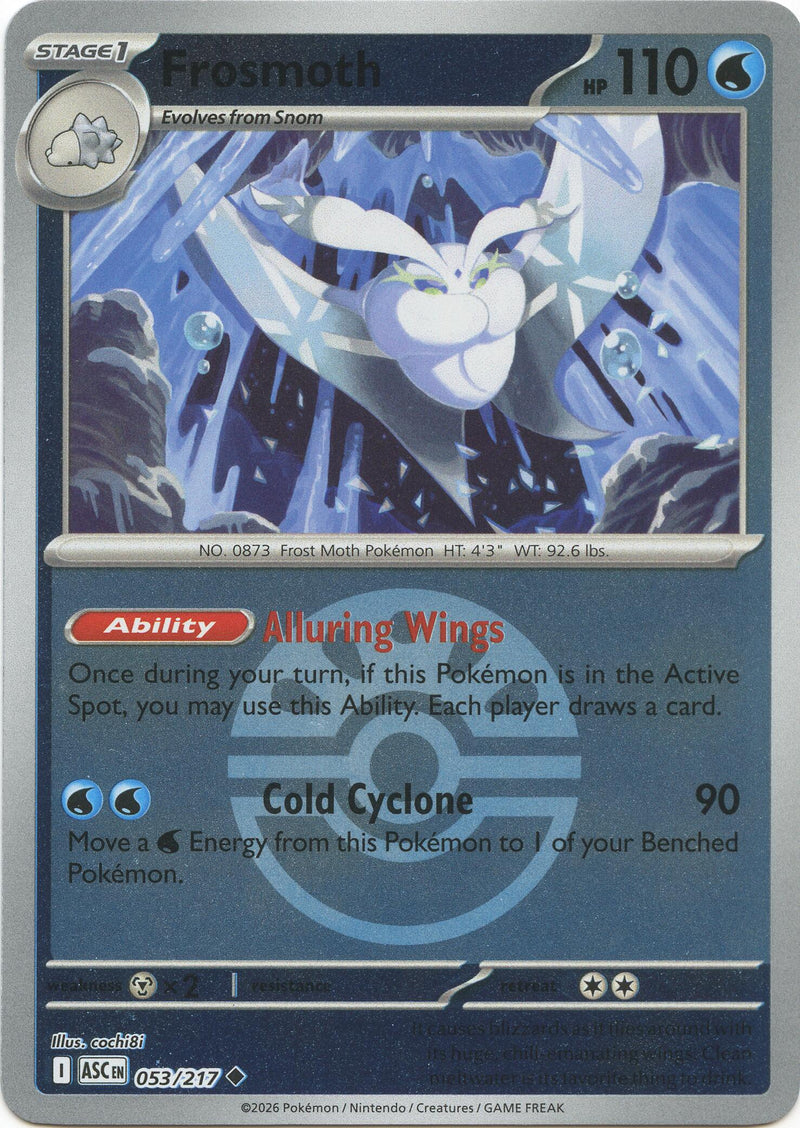 Frosmoth (053/217) (Friend Ball) [Mega Evolution: Ascended Heroes]