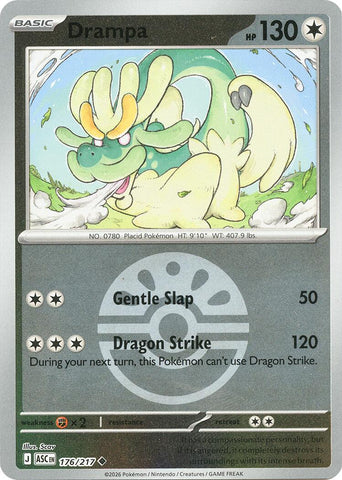 Drampa (176/217) (Friend Ball) [Mega Evolution: Ascended Heroes]