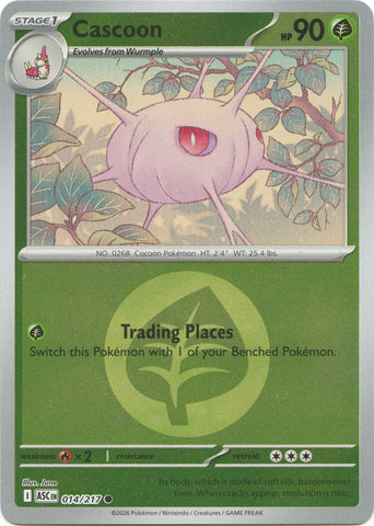 Cascoon (014/217) (Energy Symbol Pattern) [Mega Evolution: Ascended Heroes]