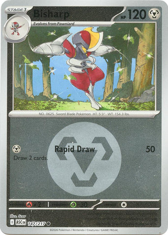Bisharp (147/217) (Energy Symbol Pattern) [Mega Evolution: Ascended Heroes]