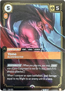 Yone - Blademaster (116/221 - Promo Rare) [Riftbound TCG: Spiritforged]