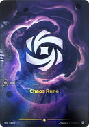 Chaos Rune (R05a - Alternate) [Riftbound TCG: Spiritforged]