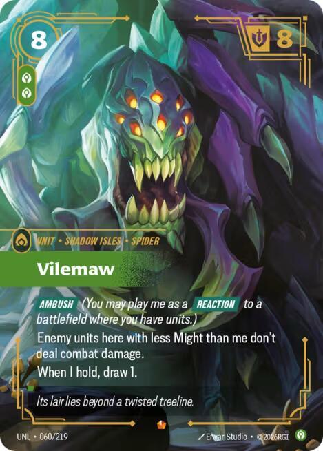 Vilemaw (060/219 - Epic) [Riftbound TCG: Unleashed]