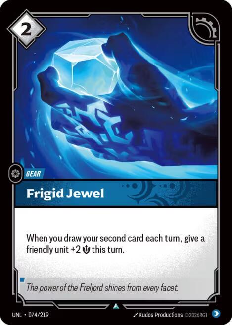 Frigid Jewel (074/219 - Uncommon) [Riftbound TCG: Unleashed]