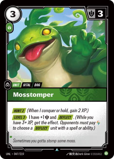 Mosstomper (047/219 - Uncommon) [Riftbound TCG: Unleashed]