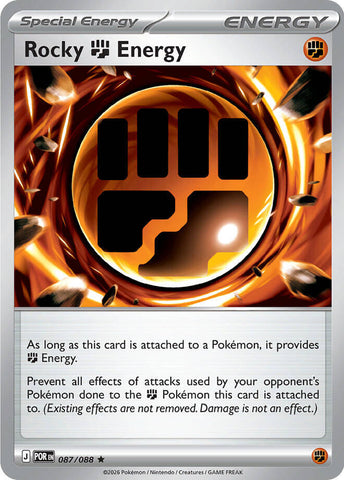 Rocky Fighting Energy (087/088) [Mega Evolution: Perfect Order]