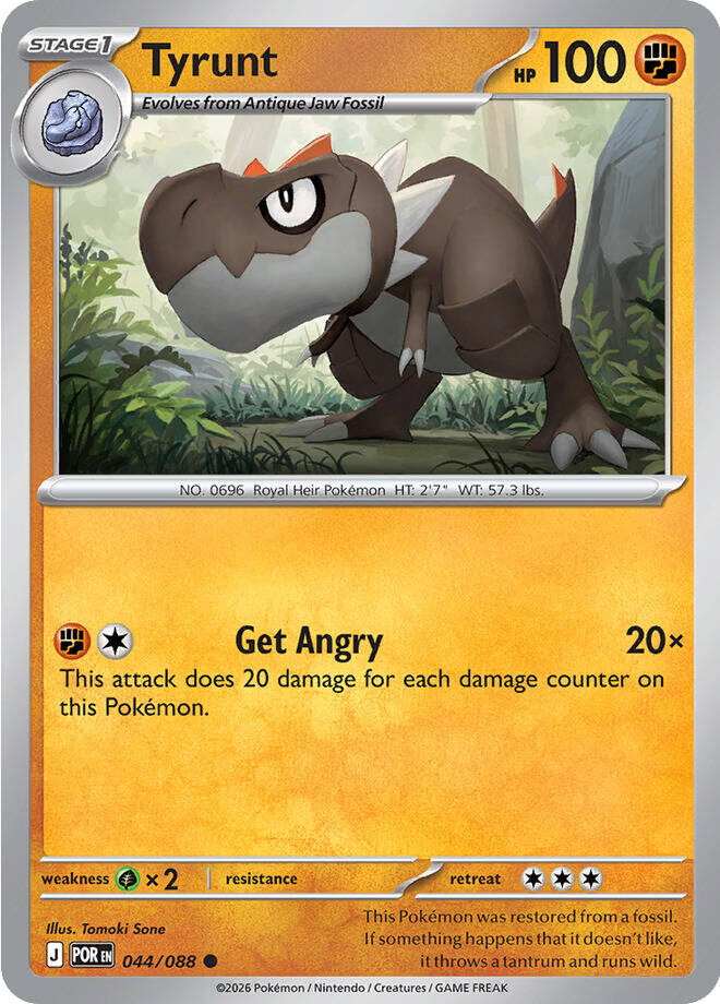 Tyrunt (044/088) [Mega Evolution: Perfect Order]