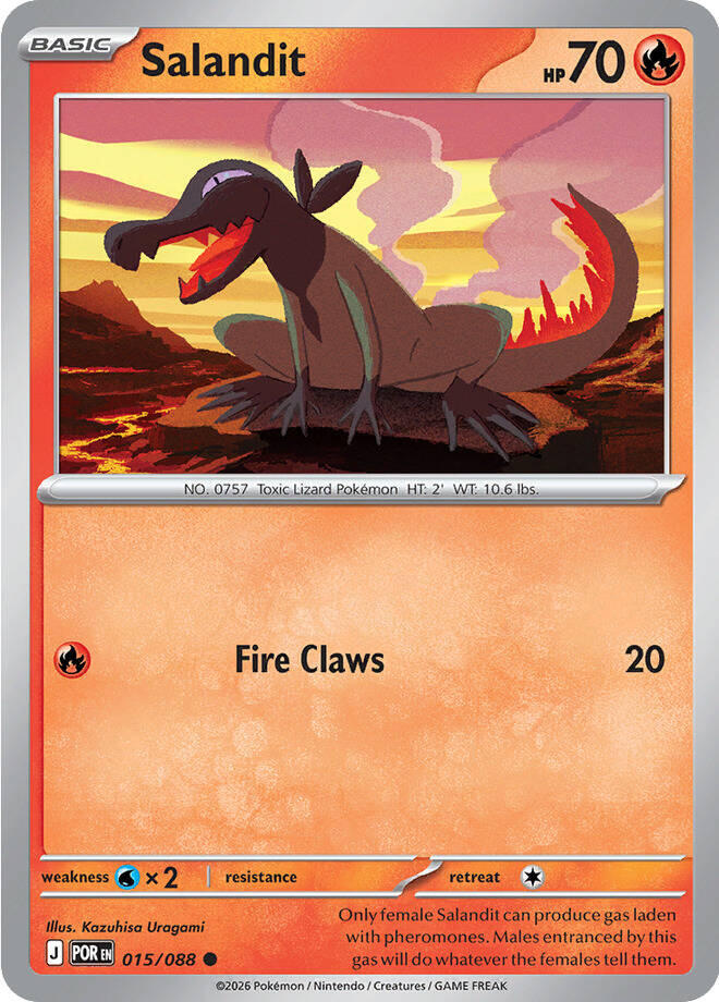 Salandit (015/088) [Mega Evolution: Perfect Order]