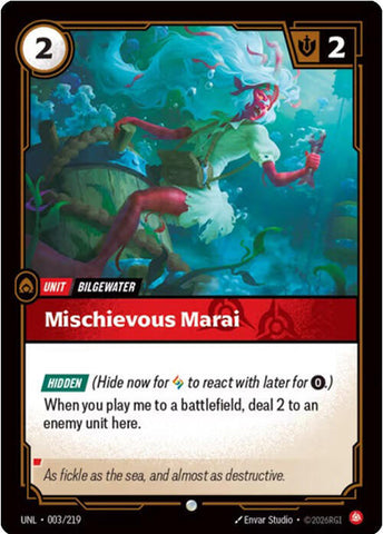 Mischievious Marai (003/219 - Common) [Riftbound TCG: Unleashed]