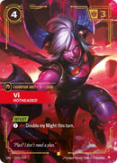 Vi - Hotheaded (030a/219 - Alternate) [Riftbound TCG: Unleashed]