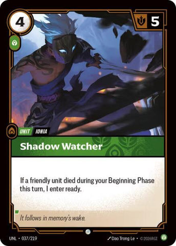 Shadow Watcher (037/219 - Common) [Riftbound TCG: Unleashed]