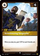 Scrutinizing Sergeant (157/219 - Common) [Riftbound TCG: Unleashed]