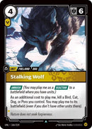 Stalking Wolf (166/219 - Uncommon) [Riftbound TCG: Unleashed]