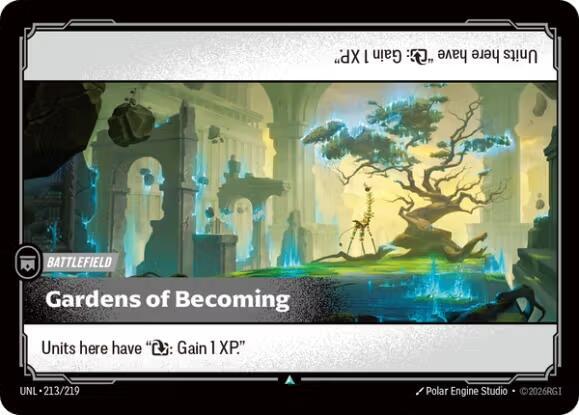 Gardens of Becoming (213/219 - Uncommon) [Riftbound TCG: Unleashed]