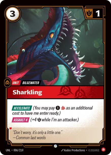 Sharkling (006/219 - Common) [Riftbound TCG: Unleashed]