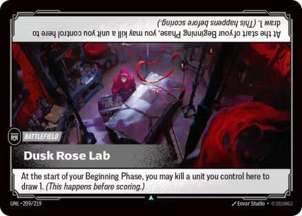 Dusk Rose Lab (209/219 - Uncommon) [Riftbound TCG: Unleashed]