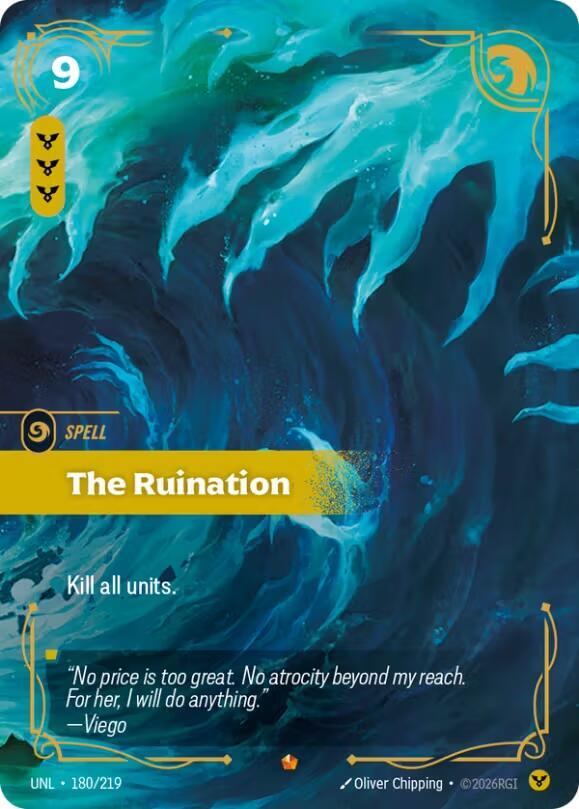 The Ruination (180/219 - Epic) [Riftbound TCG: Unleashed]