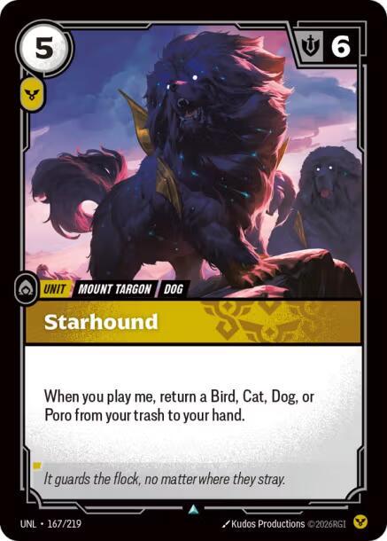 Starhound (167/219 - Uncommon) [Riftbound TCG: Unleashed]