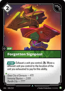 Forgotten Signpost (045/219 - Uncommon) [Riftbound TCG: Unleashed]