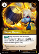 Heroic Charge (155/219 - Common) [Riftbound TCG: Unleashed]