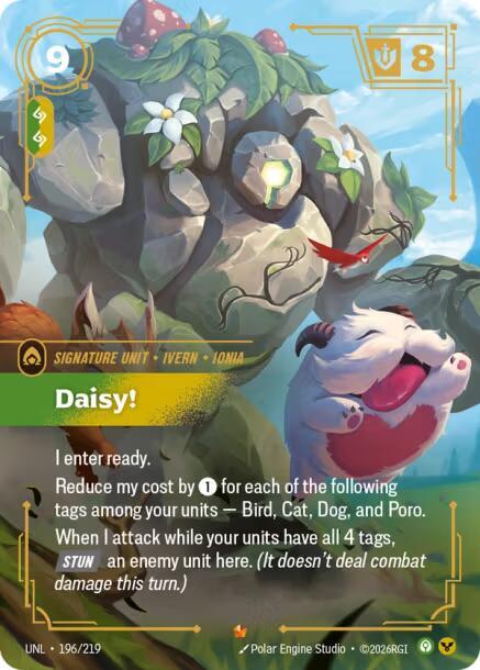 Daisy! (196/219 - Epic) [Riftbound TCG: Unleashed]