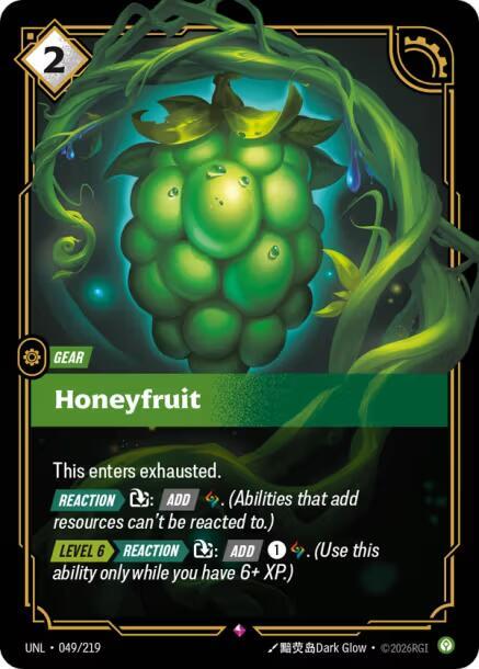 Honey Fruit (049/219 - Rare) [Riftbound TCG: Unleashed]