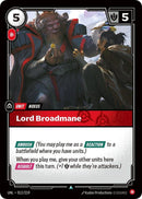 Lord Broadmane (012/219 - Uncommon) [Riftbound TCG: Unleashed]