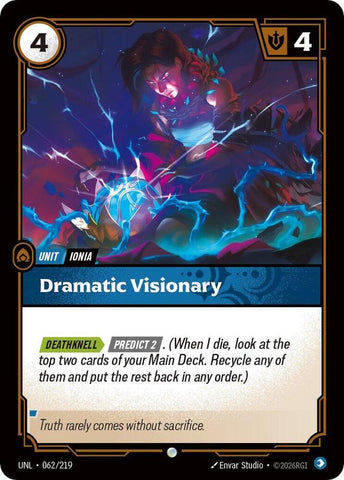 Dramatic Visionary (062/219 - Common) [Riftbound TCG: Unleashed]